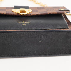 Louis Vuitton Vavin Wallet on Chain Damier Ebene
