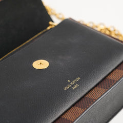 Louis Vuitton Vavin Wallet on Chain Damier Ebene