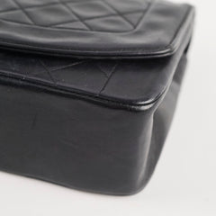 Chanel Medium Diana Bag Black Lambskin