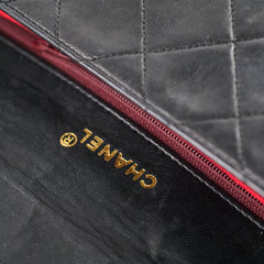 Chanel Medium Diana Bag Black Lambskin