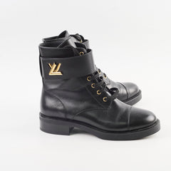 Louis Vuitton Women's Twist Boots Black Size 40