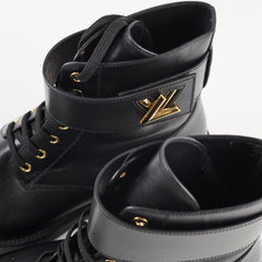 Louis Vuitton Women's Twist Boots Black Size 40