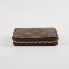 Louis Vuitton Zippy Coin Card Purse Wallet Monogram