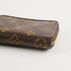 Louis Vuitton Zippy Coin Card Purse Wallet Monogram