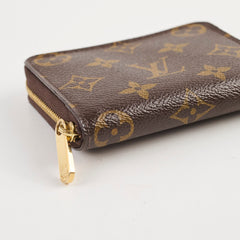Louis Vuitton Zippy Coin Card Purse Wallet Monogram