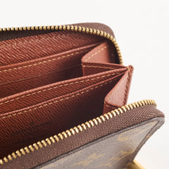 Louis Vuitton Zippy Coin Card Purse Wallet Monogram