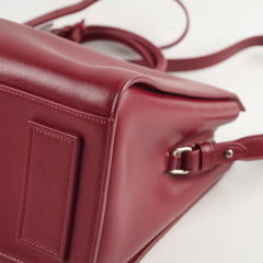 Saint Laurent Leather Tote Bag Red