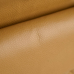 Chanel Classic Flap Medium/large Dark Beige 24k gold