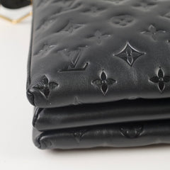 Louis Vuitton Coussin MM Black Microchip
