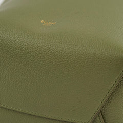 Celine Sangle Bucket Bag Green