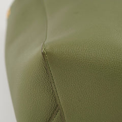 Celine Sangle Bucket Bag Green