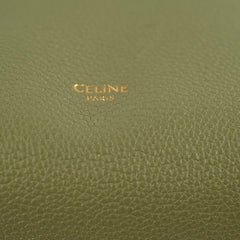 Celine Sangle Bucket Bag Green
