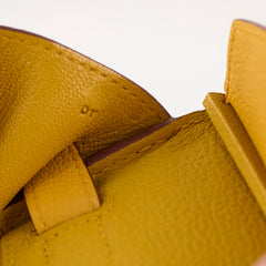 Hermes Birkin 30 Jaune Ambre Togo Y Stamp