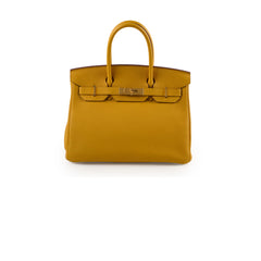 Hermes Birkin 30 Jaune Ambre Togo Y Stamp