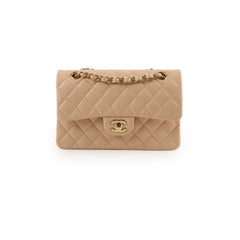 Chanel Classic Flap Small Beige Lambskin