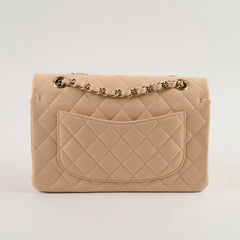 Chanel Classic Flap Small Beige Lambskin
