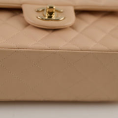 Chanel Classic Flap Small Beige Lambskin