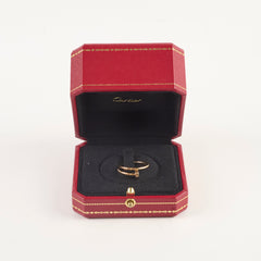 Cartier Small Juste Un Clou Ring Pink Gold Size 53