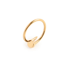 Cartier Small Juste Un Clou Ring Pink Gold Size 53