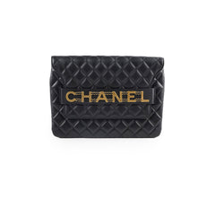 Chanel Enchained Large O-Case Black