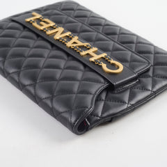 Chanel Enchained Large O-Case Black