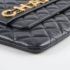 Chanel Enchained Large O-Case Black
