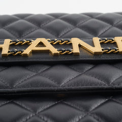 Chanel Enchained Large O-Case Black