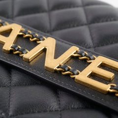 Chanel Enchained Large O-Case Black