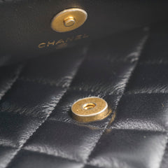 Chanel Enchained Large O-Case Black