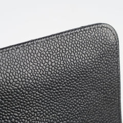 Chanel Classic Flap Medium/Large M/L Caviar Black (25 Series)