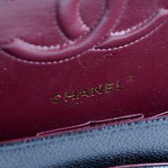 Chanel Classic Flap Medium/Large M/L Caviar Black (25 Series)