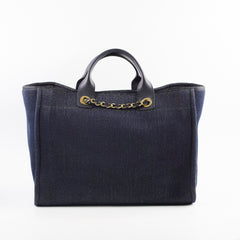 Chanel Deauville Medium Navy