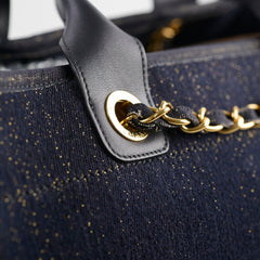 Chanel Deauville Medium Navy
