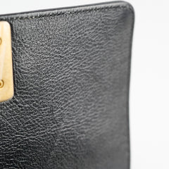 Chanel Boy Black Fur