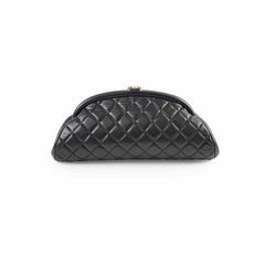 Chanel Mademoiselle Clutch Lambskin Black