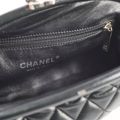Chanel Mademoiselle Clutch Lambskin Black