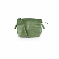 Loewe Flamenco Mini Clutch Light Green