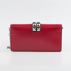 Prada Elektra Leather Crossbody Bag Red