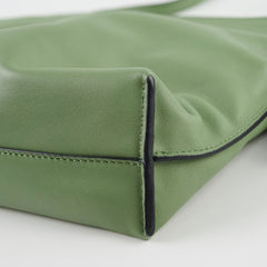 Loewe Flamenco Mini Clutch Light Green