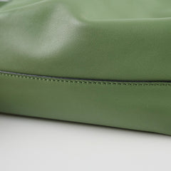 Loewe Flamenco Mini Clutch Light Green