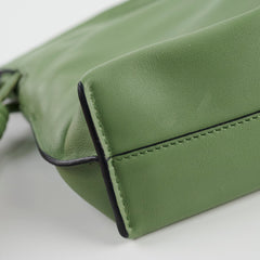 Loewe Flamenco Mini Clutch Light Green