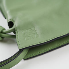 Loewe Flamenco Mini Clutch Light Green