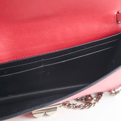 Prada Elektra Leather Crossbody Bag Red