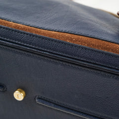 Yves Saint Laurent Medium Muse Bag Ostrich/ Calfskin/ Suede