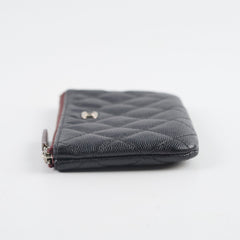 Chanel Caviar O-Case Black Series 25