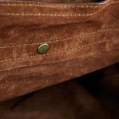 Yves Saint Laurent Medium Muse Bag Ostrich/ Calfskin/ Suede