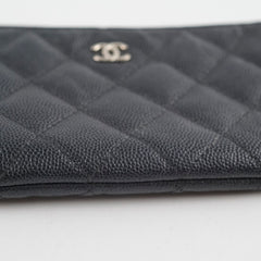 Chanel Caviar O-Case Black Series 25