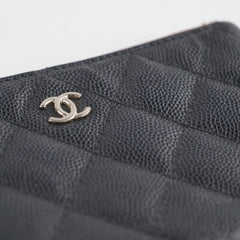 Chanel Caviar O-Case Black Series 25