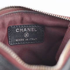 Chanel Caviar O-Case Black Series 25