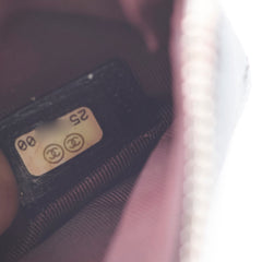 Chanel Caviar O-Case Black Series 25